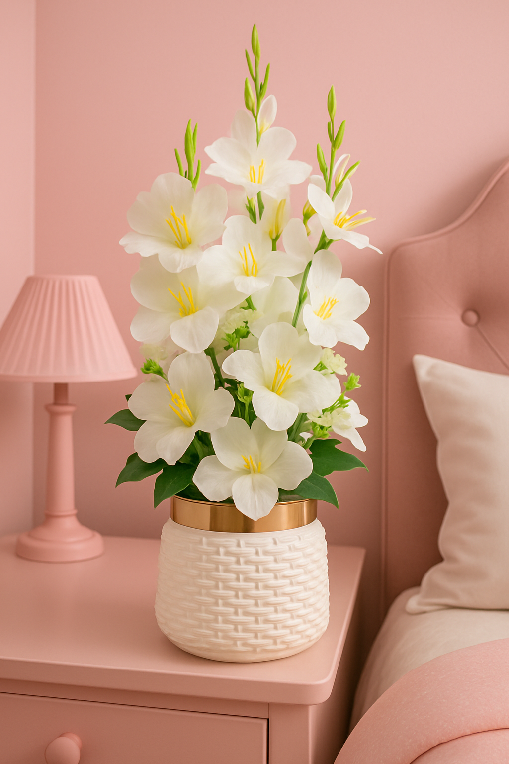 Whispering Snow Floral 🤍🤍