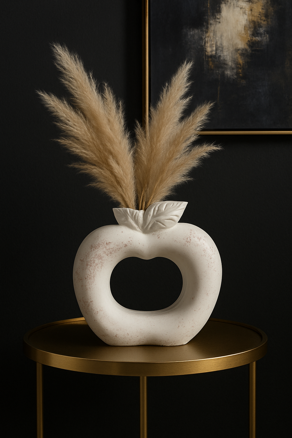 [BUY 1 GET 1 FREE] Ivory Puff Vase 🤍