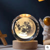 Night Light with Heavenly Bodies Enclosed in Glass – Elegant Home & Office Decor