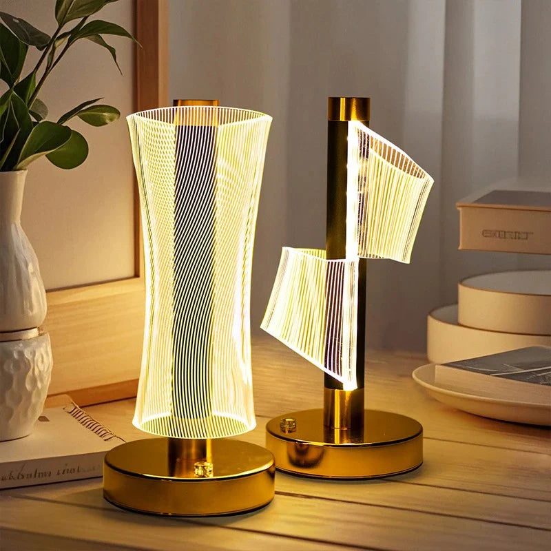 Crystal Dawn Lamp