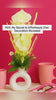 Load and play video in Gallery viewer, Daisy Twirl Vase With Flower