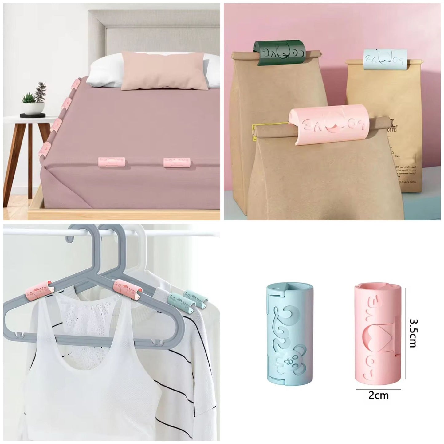 Anti Slip Clips [ 10 PIECE SET ]